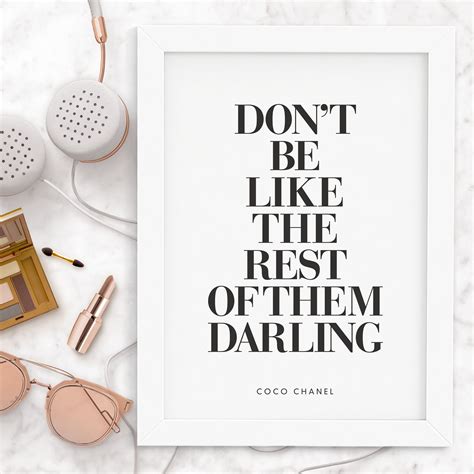 chanel decor quotes.